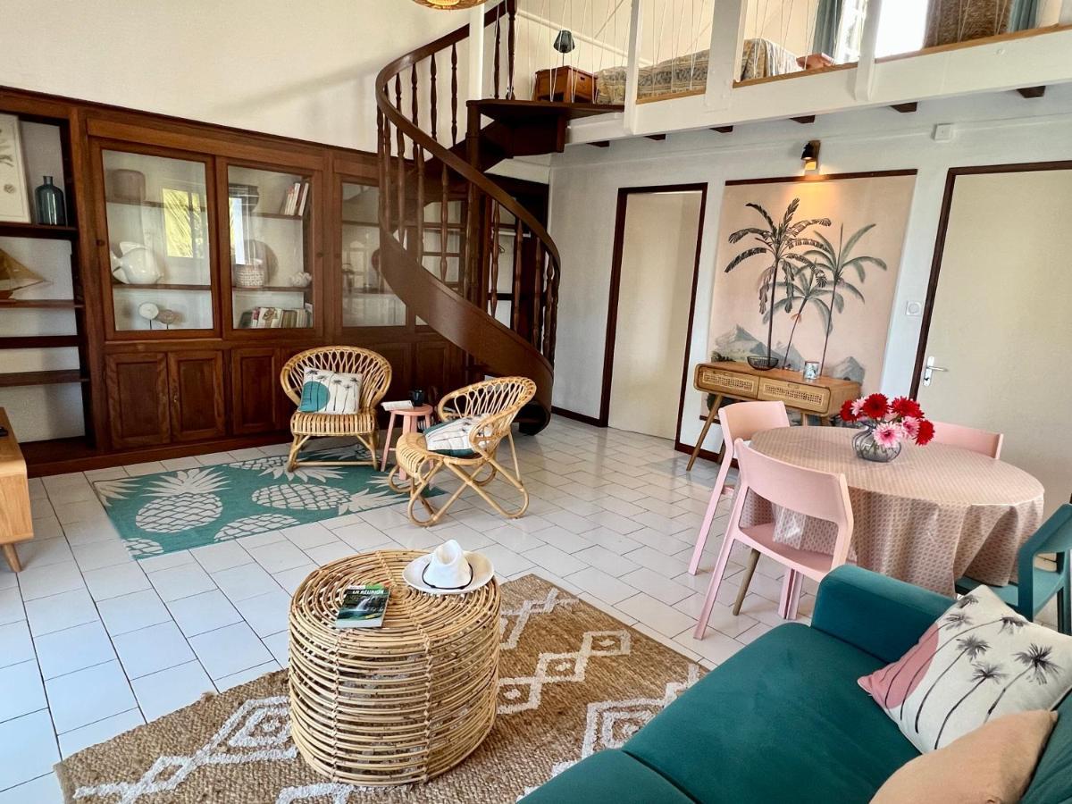Jolie Creole- Villa Sur Le Lagon La Saline Le Bains Kültér fotó
