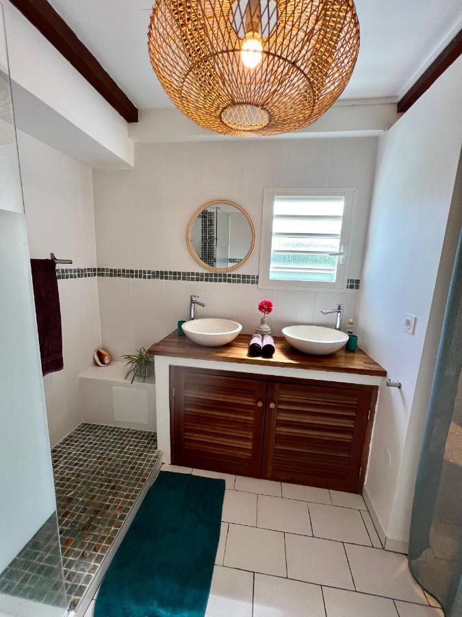 Jolie Creole- Villa Sur Le Lagon La Saline Le Bains Kültér fotó